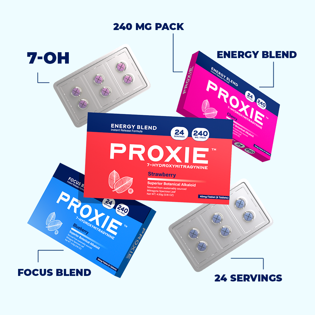 Proxie 7-Hydroxymitragynine| Focus Blend | Blueberry