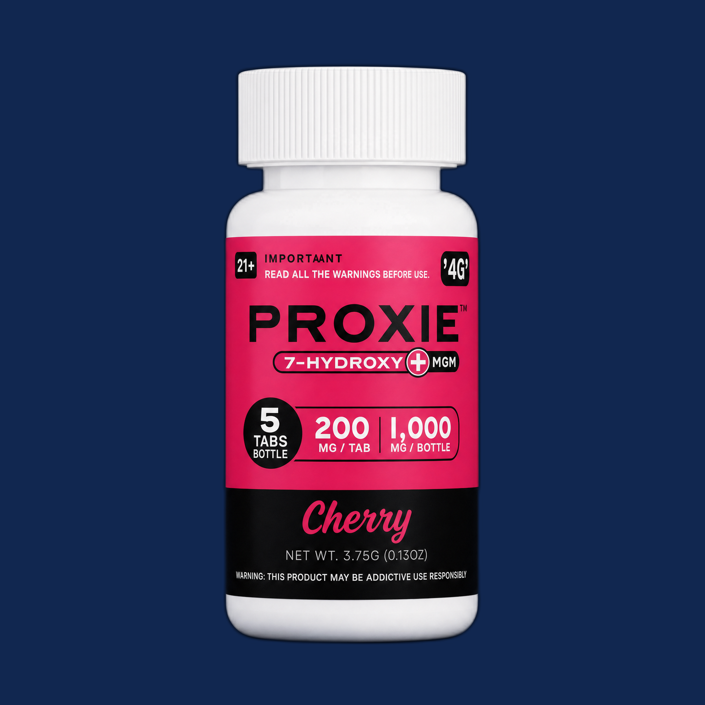 Proxie 7-OH + MGM 1000mg bottle - Cherry